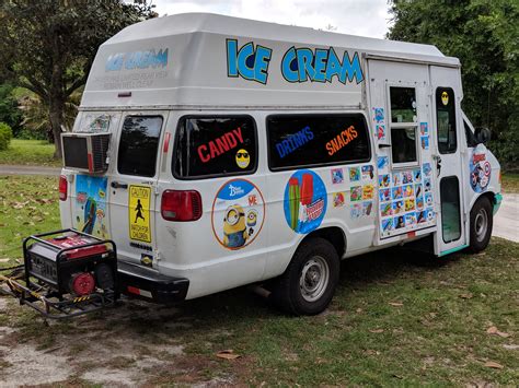 2000 Ford Ice Cream Truck. . Ice cream truck for sale